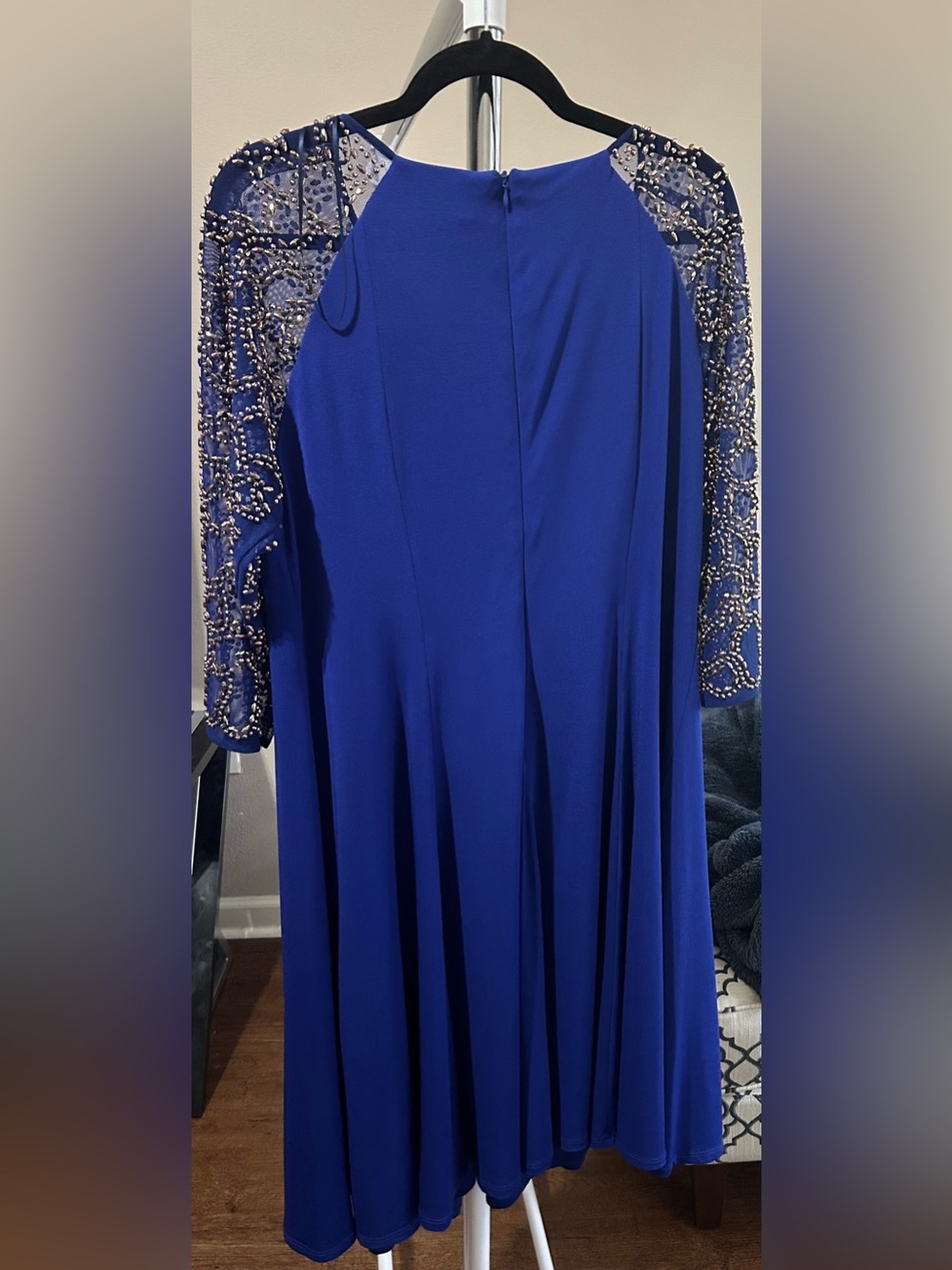Leslie Fay beaded sleeve dresses - Picture 2 of 4